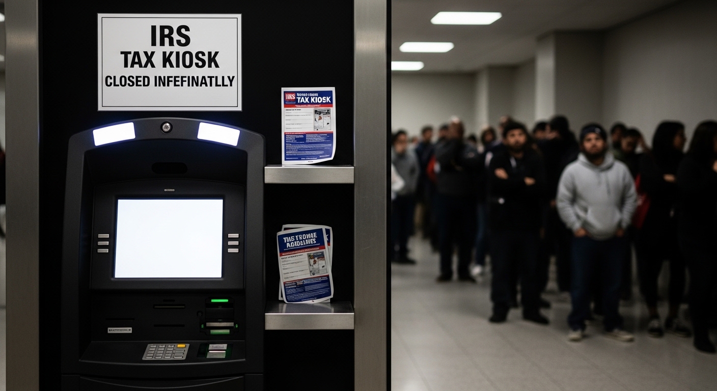 irs tax kiosk closures