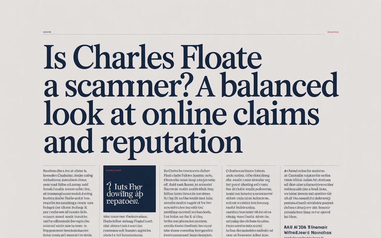 is charles floate a scammer