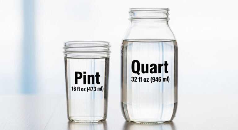 Pint vs Quart