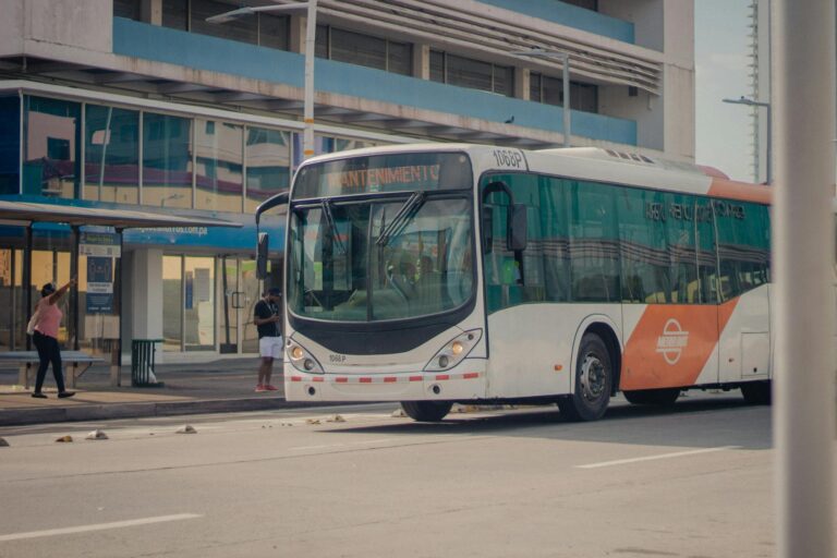 modern bus stop urban