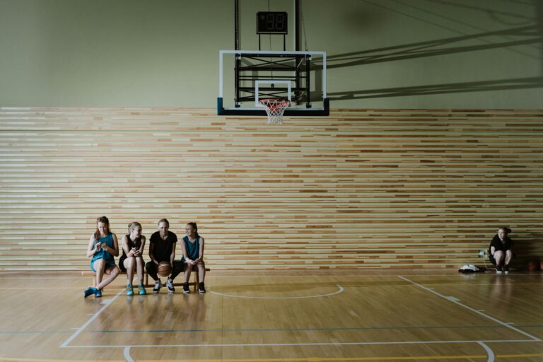 silent basketball indoor practice