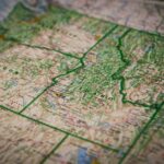 map of Iowa with 515 area code highlighted